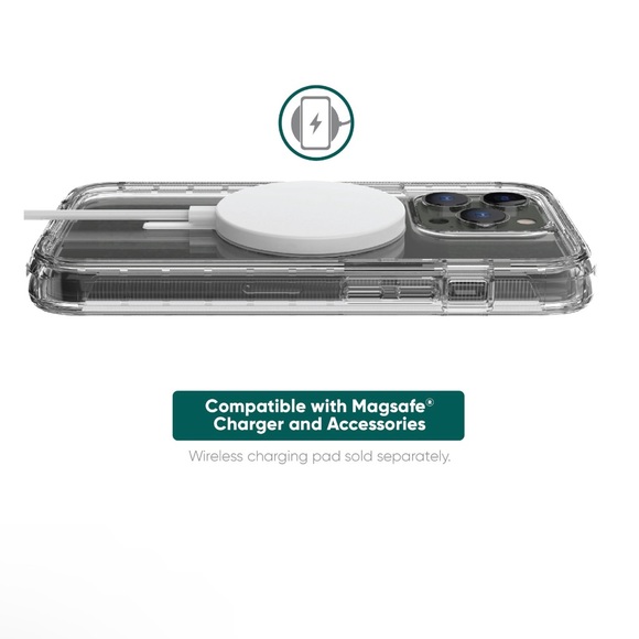 onn. MagSafe Compatible Phone Case for iPhone 13 Pro Max / iPhone 12 Pro Max - Picture 5 of 7